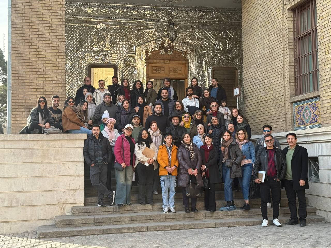 بازدید از باغ موزه گلستان