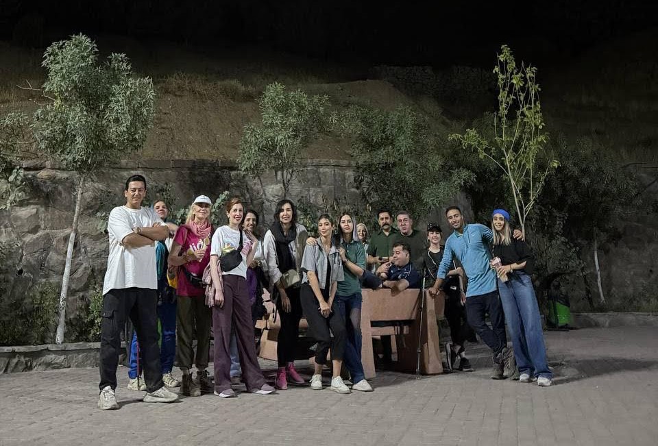 سومین برنامه‌ی پیاده‌روی‌های افرازی