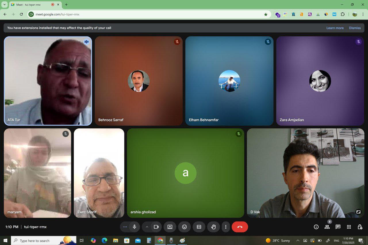 نشست دریاچه ارومیه